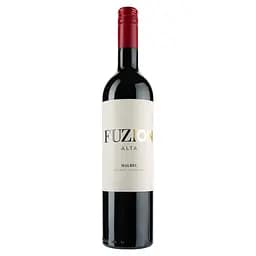Вино Fuzion Alta Malbec, красное, сухое, 14,5%, 0,75 л (37656)