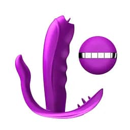 Вібратор в трусики B - Series Fox, 10.9 см (фіолетовий)