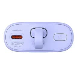Повербанк Baseus 5200 mAh 20W Lightning (P10055600512-00) Purple - мініатюра 3