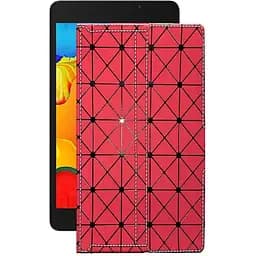 Чохол StatusCASE з екошкіри для планшету Alldocube iPlay 8T Червоний ромб