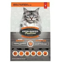 Корм напіввологий для котів Oven-Baked Tradition, зі свіжого м’яса індички , 2,27 кг - мініатюра 2
