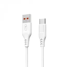 Кабель SkyDolphin S61TB USB - USB Type-C (M/M), 2 м, White (SDUSB-000447) - мініатюра 2