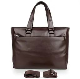 Чоловіча шкіряна сумка Vintage 35,5х28х7,5 см sum0012429 - мініатюра 4