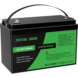 Акумулятор DATOU BOSS LiFePO4 12V (12.8V/100Ah/1280Wh) (SP-DT-12V100A-A01-EU) [154676]