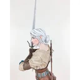 Статуетка Dark Horse Цирила Відьмак 3: Дике полювання Ciri The Witcher 3: Wild Hunt 26см DH TW G 02 - мініатюра 4