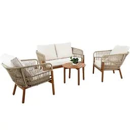 Комплект садовой мебели Di Volio Deli бежево-кремовый