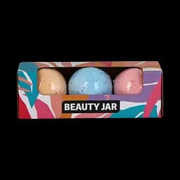 Набір бомбочок для ванн 3 штуки Beauty Jar 390 г