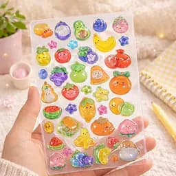 Набір 3D-наліпок Тікі фрукти Tiki Wiki 51367 серії Crystal - мініатюра 2