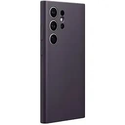 Оригінальний шкіряний чохол Samsung Vegan Leather Case для Samsung Galaxy S24 Ultra Dark Violet GP-FPS928HCAVW SM-S928 - мініатюра 9