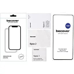 Захисне скло BeCover для Realme 12 5G 10D Black (712342) - мініатюра 2