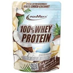 Протеин IronMaxx 100% Whey Protein Белый шоколад-кокос 500 г