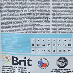 Сухий корм Brit GF Veterinary Diet Cat Obesity для котів з надмірною вагою з куркою та горохом 0.4 кг - мініатюра 4