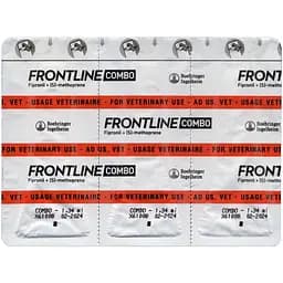 Краплі Boehringer Ingelheim Frontline Combo від бліх та кліщів для собак 10-20 кг 4.02 мл (3 шт. х 1.34 мл) (159918) - мініатюра 5