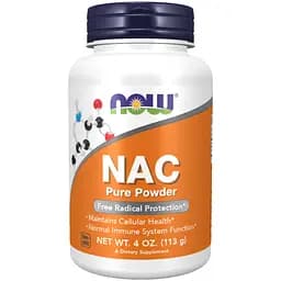 Амінокислота Now NAC Pure Powder 113 г