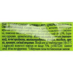 Цукерки Roshen Yummi Gummi Banana Land 70 г (916767) - мініатюра 4