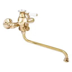 Смеситель для ванны Zerix Z2217-4 ZX0458 Золотой