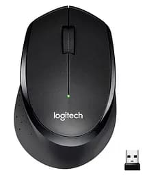 Беспроводная мышь Logitech M330 Silent Plus Black (910-004909)