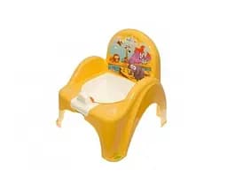 Горщик-стільчик Теga Сафарі, з музикою, помаранчевий (PO-041-124)