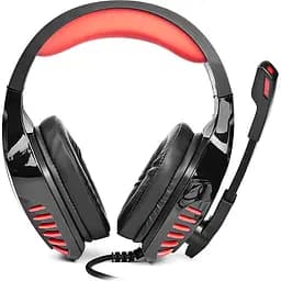 Ігрові навушники REAL-EL GDX-7650 Black/Red (EL124100043) [112560] - мініатюра 3