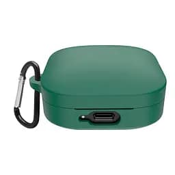 Силіконовий чохол для навушників Xiaomi Redmi Buds 6 Active, Hang Case, зелений, ультратонкий захисний кейс товщиною 2 мм, захист від подряпин, пилу та ударів, компактний, з карабіном для кріплення, ArmorStandart (ARM81093)