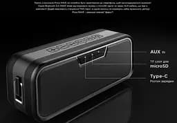 Портативна Bluetooth колонка Pixus Rave Black 40 Вт - мініатюра 5