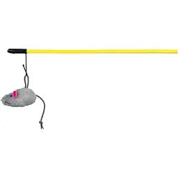 Игрушка для кошек Trixie Удочка с мышкой 50 см в ассортименте (4105)