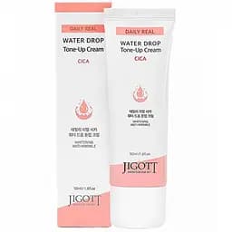 Зволожуючий крем для обличчя Jigott Daily Real Cica Water Drop Tone Up Cream Центелла, 50 мл