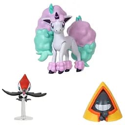 Набор игровых фигурок Pokemon W17 Battle figure Pikipek + Galarian Ponyta + Snorunt (PKW3053)