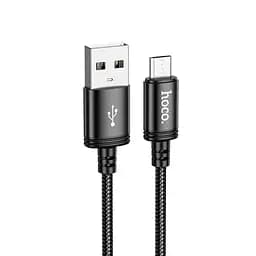 Кабель HOCO X89 Wind charging data cable Micro Black