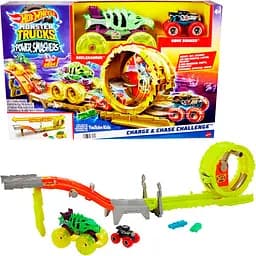 Набір Hot Wheels Monster Trucks Power Smashers Заряджай і переслідуй (HXT05) - мініатюра 5