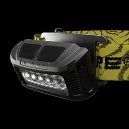 Налобний ліхтар Nitecore NU10 USB з білим та червоним світлом (Чорний) - мініатюра 3