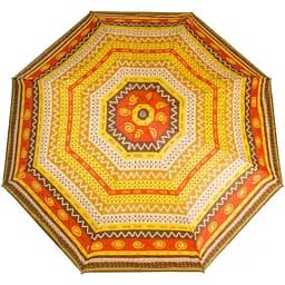 Женский складной зонтик полуавтомат Airton 99 см желтый