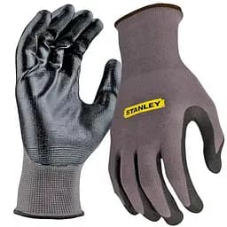 Перчатки Stanley универсальные р.L/9 нейлоновые с полиэфирными волокнами и нитриловым покрытием (SY580L)