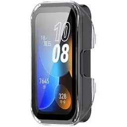 Чохол-накладка DK CDK для Huawei Band 10 Пластик Gloss Glass Full Cover (016251) (clear) - мініатюра 3