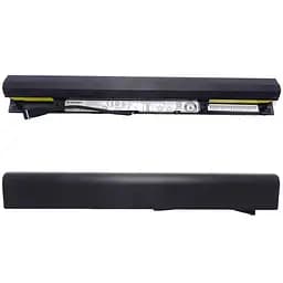 Акумулятор для ноутбука Lenovo L15S4A01 (Довгий кабель 11см IdeaPad 100-15IBD, 110-15ISK, 300-15IBR, 300-15ISK, 300-17ISK) 14.4V 2200 mAh Black