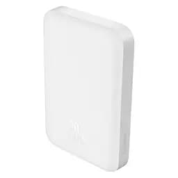 Зовнішній акумулятор Baseus Magnetic Mini Air Wireless Fast Charge Power Bank 6000mAh 20W Stellar White（With Simple Series Charging Cable Type-C to (P10059002223-00) - мініатюра 7