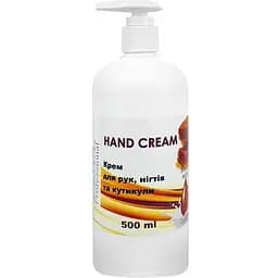 Крем для рук, нігтів і кутикули Canni Hand Cream з бджолиним воском 500 мл