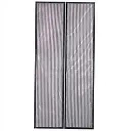 Розсувна москітна сітка Supretto Magic Mesh на магнітах чорний (C1410003)