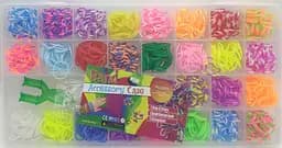 Набір для плетіння, гумочки, 1200 шт., Яблуко