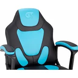 Геймерське дитяче крісло GT Racer X-1414 Black/Light Blue [122622] - мініатюра 6
