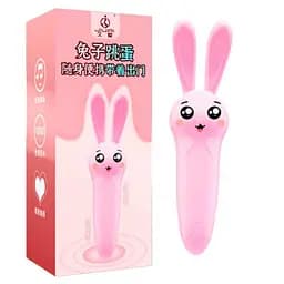 Вібратор для клітора Зайчик - Рожевий - Вібратори