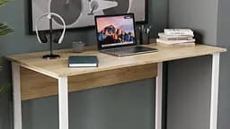 Комп'ютерний стіл Ferrum-decor Райан 75x120x60 чорний ДСП Дуб Сонома Труфель 16мм (FRD-103683) - мініатюра 3