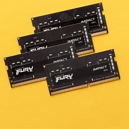Модуль пам'яті для ноутбука SoDIMM DDR4 64GB (2x32GB) 3200 MHz Fury Impact Kingston Fury (ex.HyperX) (KF432S20IBK2/64) - мініатюра 12