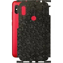 Захисна плівка StatusSKIN для Xiaomi Redmi Note 6 Pro Корпус Вініл Соти чорні