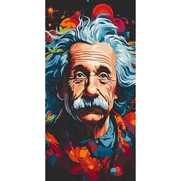 Набір для розпису ArtCraft Альберт Ейнштейн 40 x 80 см (10129-AC)