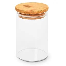 Банка з бамбуковою кришкою 300 мл