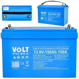 Акумуляторна батарея Volt Polska LiFePO4 12.8 V 150 Ah 150 А + BMS + Bluetooth - мініатюра 2