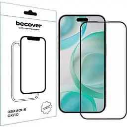 Захисне скло BeCover для Apple iPhone 16 Pro Black (712124)