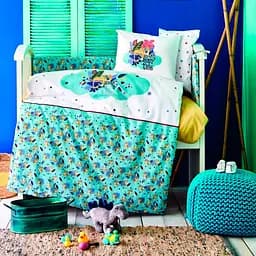 Дитячий набір в ліжечко для немовлят Karaca Home Bummer indigo синій (svt-2000022254045)