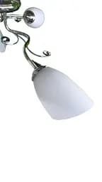 Люстра стельова Brille в спальню E27 60W CH (LK-580C/3) - мініатюра 4